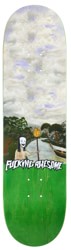Fucking Awesome Aidan No World Order 8.44 Skateboard Deck - green