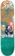 Fucking Awesome Elsesser Can't Blame The Youth 8.38 Skateboard Deck - teal