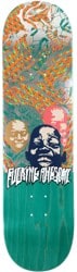 Fucking Awesome Elsesser Can't Blame The Youth 8.38 Skateboard Deck - teal