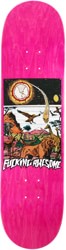 Fucking Awesome Louie Terror Nova 8.25 Skateboard Deck - pink