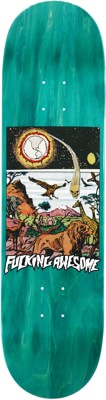 Fucking Awesome Louie Terror Nova 8.25 Skateboard Deck - teal - view large
