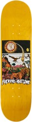 Fucking Awesome Louie Terror Nova 8.25 Skateboard Deck - yellow