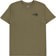 Never Summer Handbuilt T-Shirt - military green - front