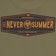 Never Summer Handbuilt T-Shirt - military green - reverse detail