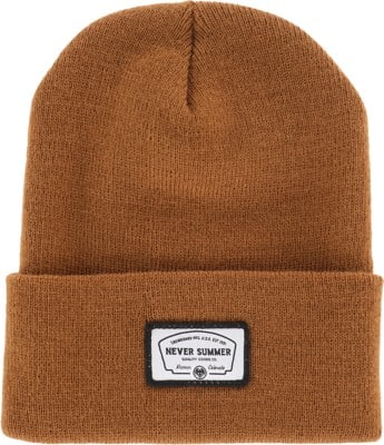 Never Summer NS Quality Goods Beanie - caramel - view large
