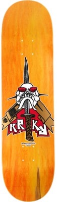 Krooked Skull Sword 8.25 Skateboard Deck - orange - view large