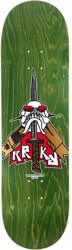 Krooked Skull Sword 8.75 Skateboard Deck - green