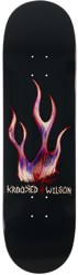 Krooked Wilson Flame 8.5 True Fit Shape Skateboard Deck