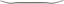 Krooked Wilson Flame 8.5 True Fit Shape Skateboard Deck - side