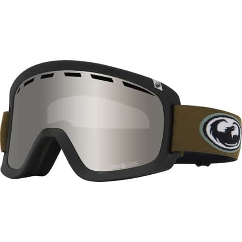 Dragon D1 OTG Goggles + Bonus Lens - classic grey/lumalens gold