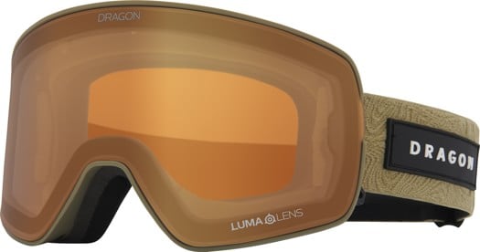 Dragon NFX2 Goggles + Bonus Lens - earth/lumalens silver ion +