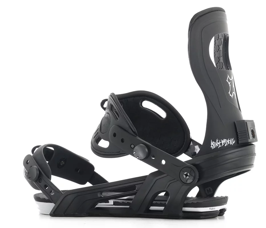 Bent Metal Joint Snowboard Bindings 2026 - black | Tactics