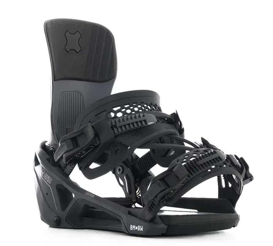 Bent Metal Lightning Supermatic Snowboard Bindings 2026 - black