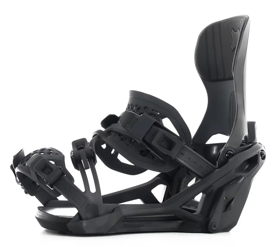 Bent Metal Lightning Supermatic Snowboard Bindings 2026 - black