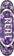 Real Cathedral Oval 8.25 Skateboard Deck - purple