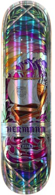 Real Stene Holographic Cathedral 8.38 Full SE Shape Skateboard Deck - view large