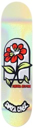 Santa Cruz Delfino Flower Frame 8.0 Feelbase Shape Skateboard Deck
