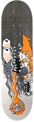 Santa Cruz Meek Scratched Slasher 8.25 Feelbase Shape Skateboard Deck