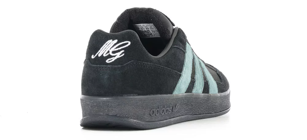Adidas Gonz Aloha Super 80's Skate Shoes - core black/preloved teal/white |  Tactics
