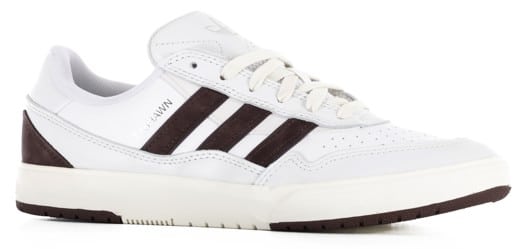 Adidas Tyshawn II Skate Shoes - (zach saraceno) crystal white/shadow brown/off white - view large