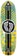 Black Label Jason Adams Curb Surfer 9.75 Skateboard Deck - blue/yellow