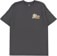 Volcom Ramblin T-Shirt - washed black heather - front