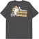 Volcom Ramblin T-Shirt - washed black heather - reverse