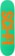 Sci-Fi Fantasy High Gloss Big Logo 8.5 Skateboard Deck - green