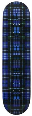GX1000 OG Logo Tartan 8.0 Skateboard Deck - blue - view large