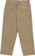 Volcom Frickin Loose Tapered Corduroy Pants - khaki - reverse