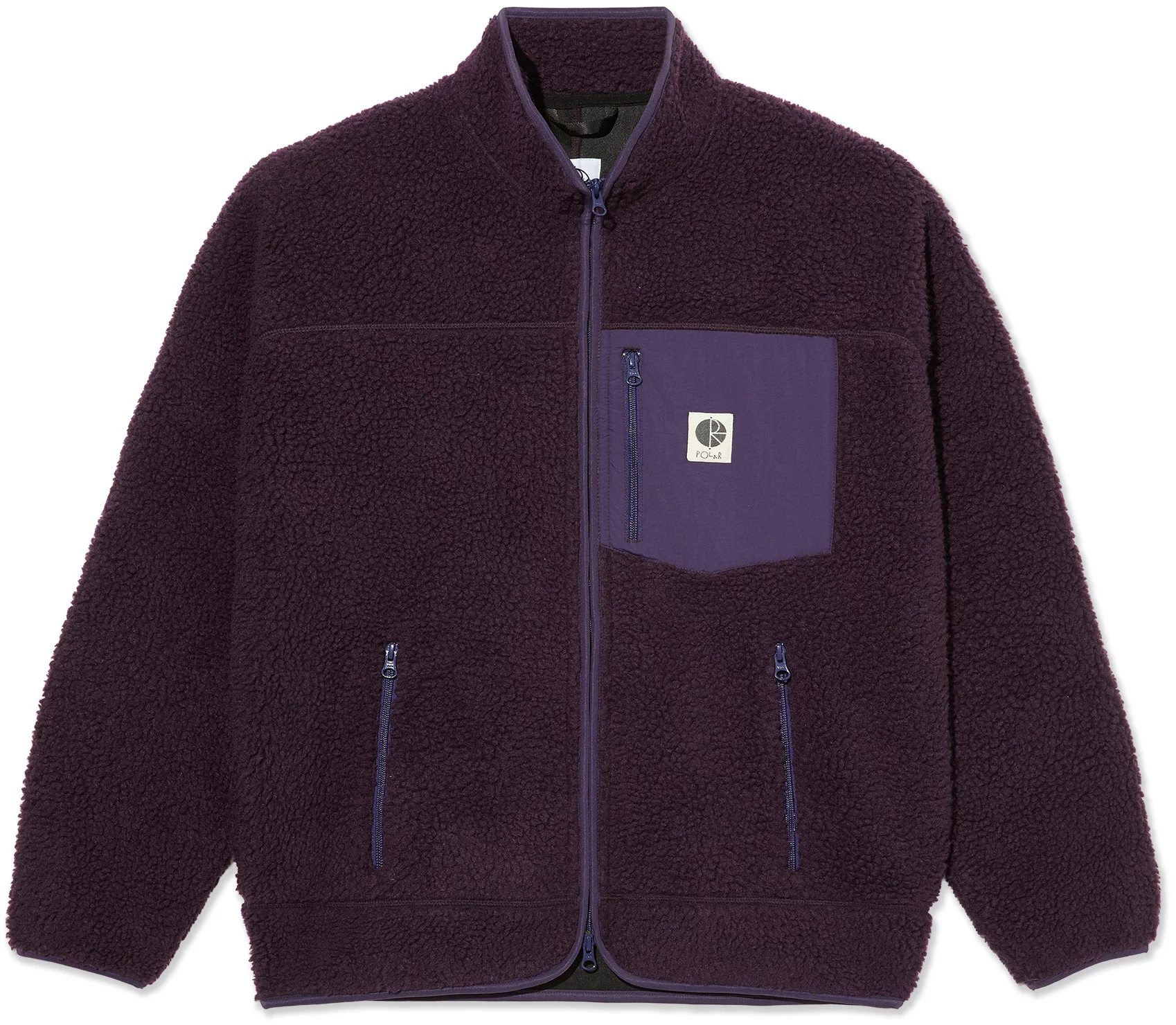Polar Skate Co. Kiki Fleece Jacket - dark violet | Tactics