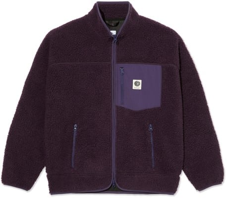 Polar Skate Co. Kiki Fleece Jacket - dark violet - view large