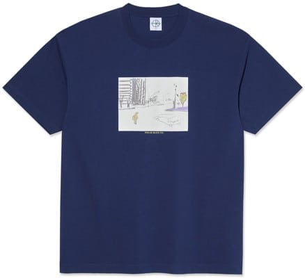 Polar Skate Co. Downtown T-Shirt - dark blue - view large