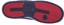 Nike SB Paul Rodriguez Zoom Air Low - Quickstrike Skate Shoes - black/varsity red-flint grey-black - sole
