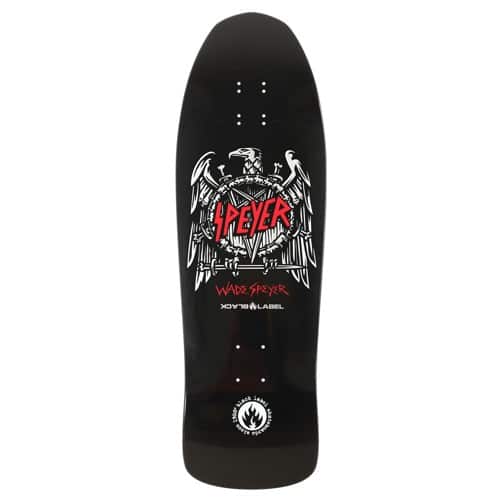 ブラックレーベル　Wade Speyer モデル　10インチ RARE Wade Speyer Blue Eagle Plaid Black Label Skateboard Deck Pro
