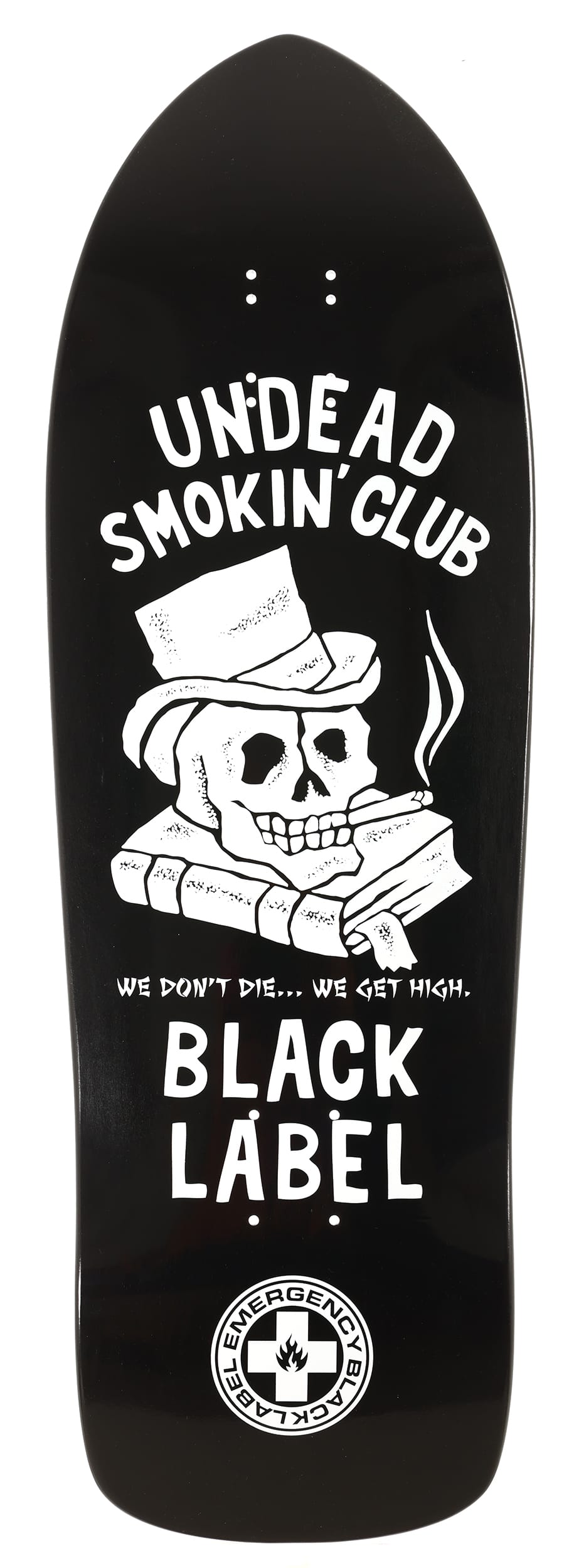スケートボード BLACK LABEL UNDEAD SMOKIN' CLUB 10.25 UNDEAD SMOKING CLUB