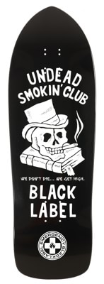 Black Label Undead Smoking Club 10.25 Skateboard Deck - view large