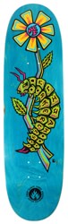 Black Label Akerley Caterpillar 9.0 Egg Skateboard Deck - blue