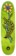 Black Label Akerley Caterpillar 9.0 Egg Skateboard Deck - green