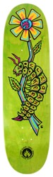 Black Label Akerley Caterpillar 9.0 Egg Skateboard Deck - green