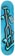 Black Label Crutch 8.25 Skateboard Deck - blue