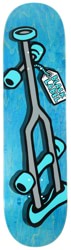 Black Label Crutch 8.25 Skateboard Deck - blue