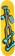 Black Label Crutch 8.25 Skateboard Deck - yellow