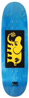 Black Label Elephant Block 9.5 Egg Skateboard Deck - blue - view large
