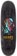 Black Label Jason Adams Smoking Section 9.5 Custom Egg Shape Skateboard Deck - black