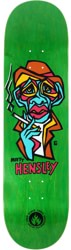 Black Label Matt Hensley Smoking Section 8.5 Skateboard Deck - green