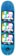 Black Label Stand By 8.5 Skateboard Deck - blue
