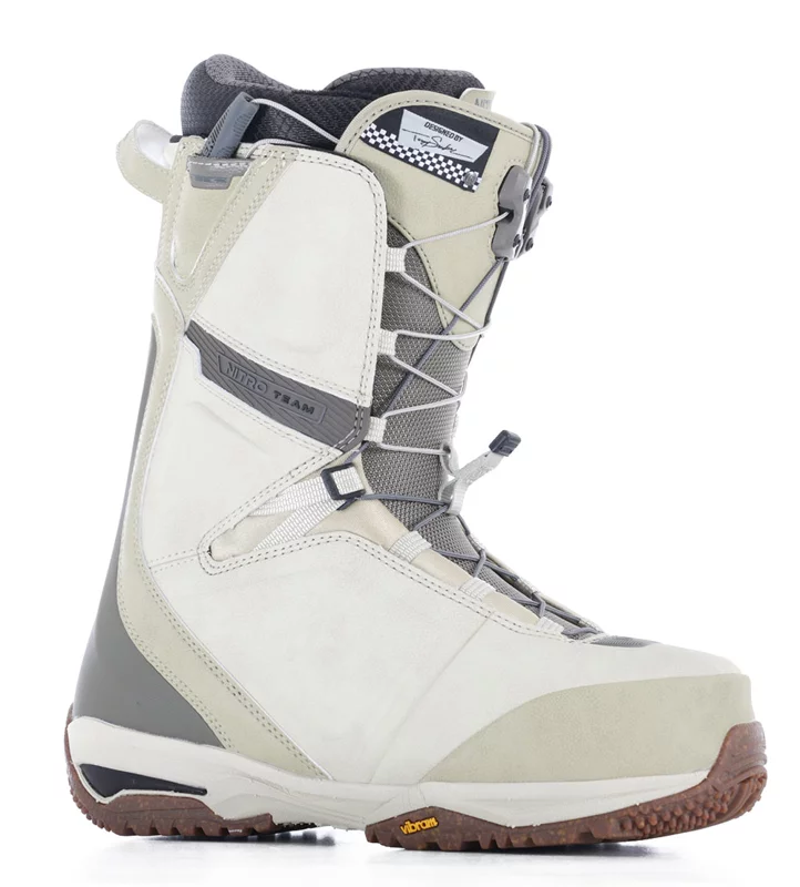 NITRO TEAM TLS スノーボードブーツ　ホワイト Nitro Team TLS Snowboard Boots 2026 - desert | Tactics