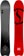 Never Summer Valhalla Snowboard 2026 - red base