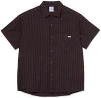Polar Skate Co. Mitchell S/S Shirt - purple/chocolate